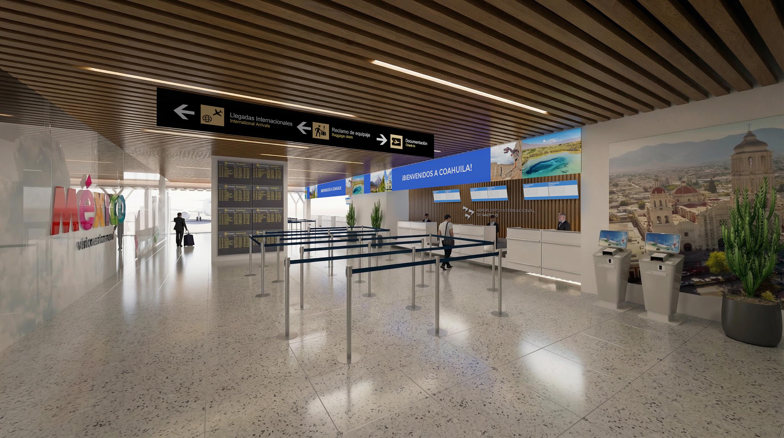 Vista del aeropuerto