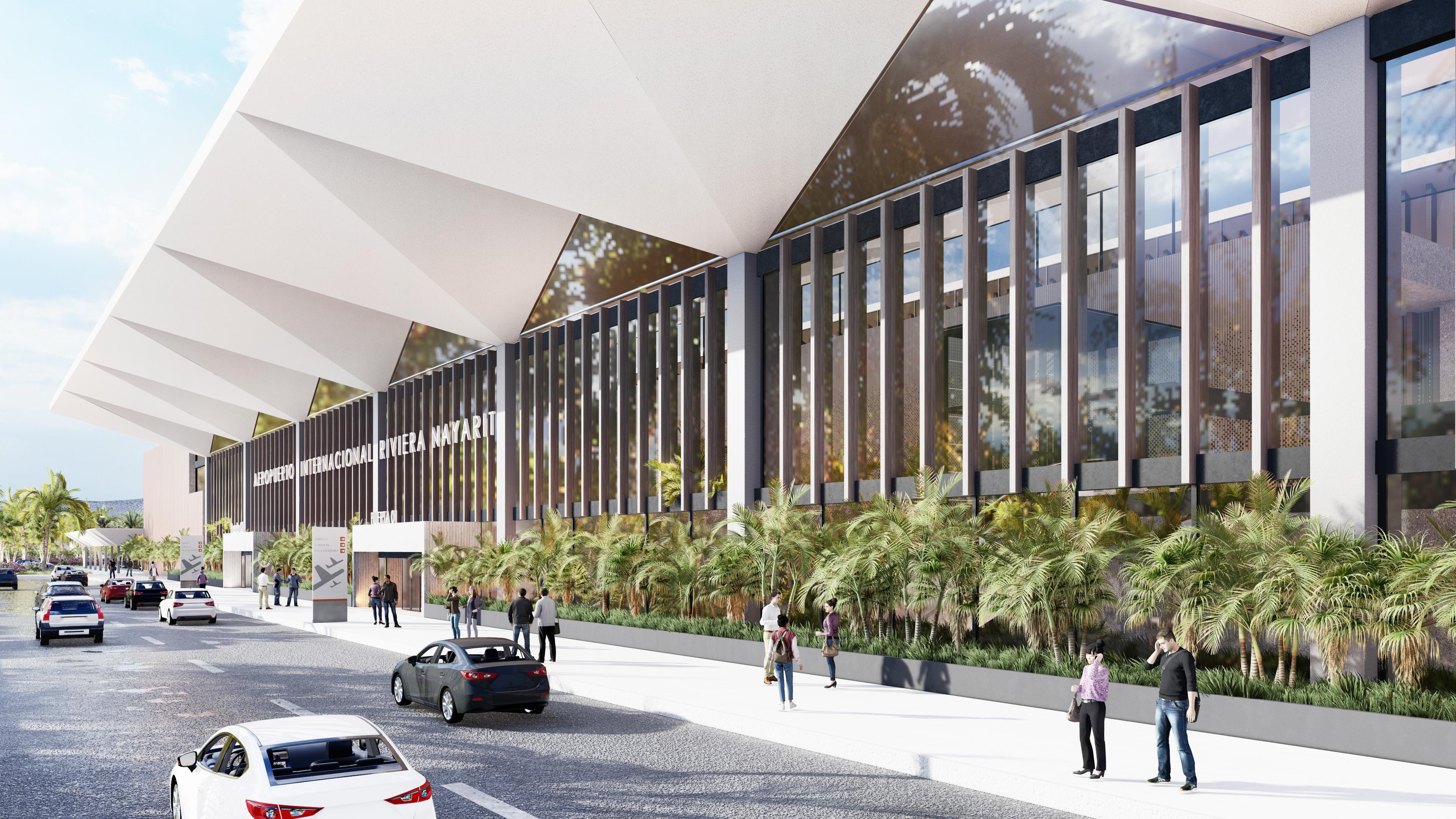 Render del aeropuerto